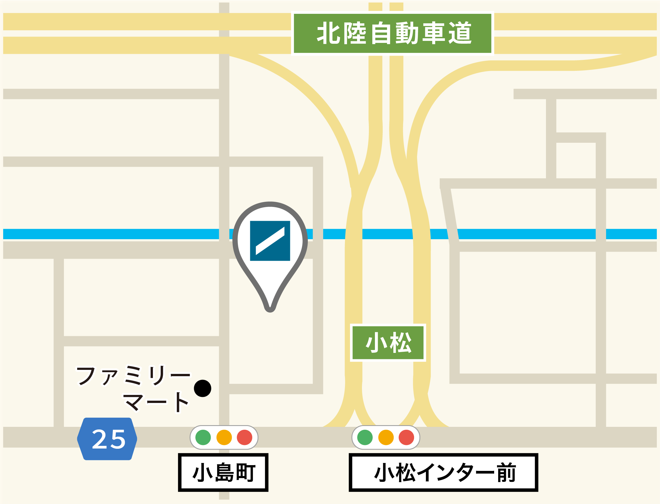 北陸テクノセンター［ 研修施設 ］マップ