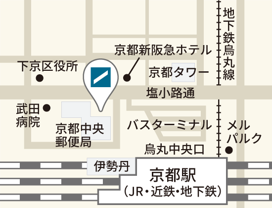 京都事業所マップ
