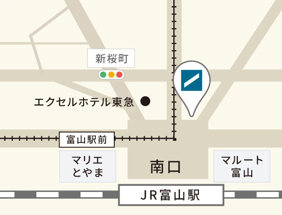 富山事業所マップ